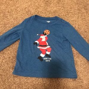 Santa clause boy shirt